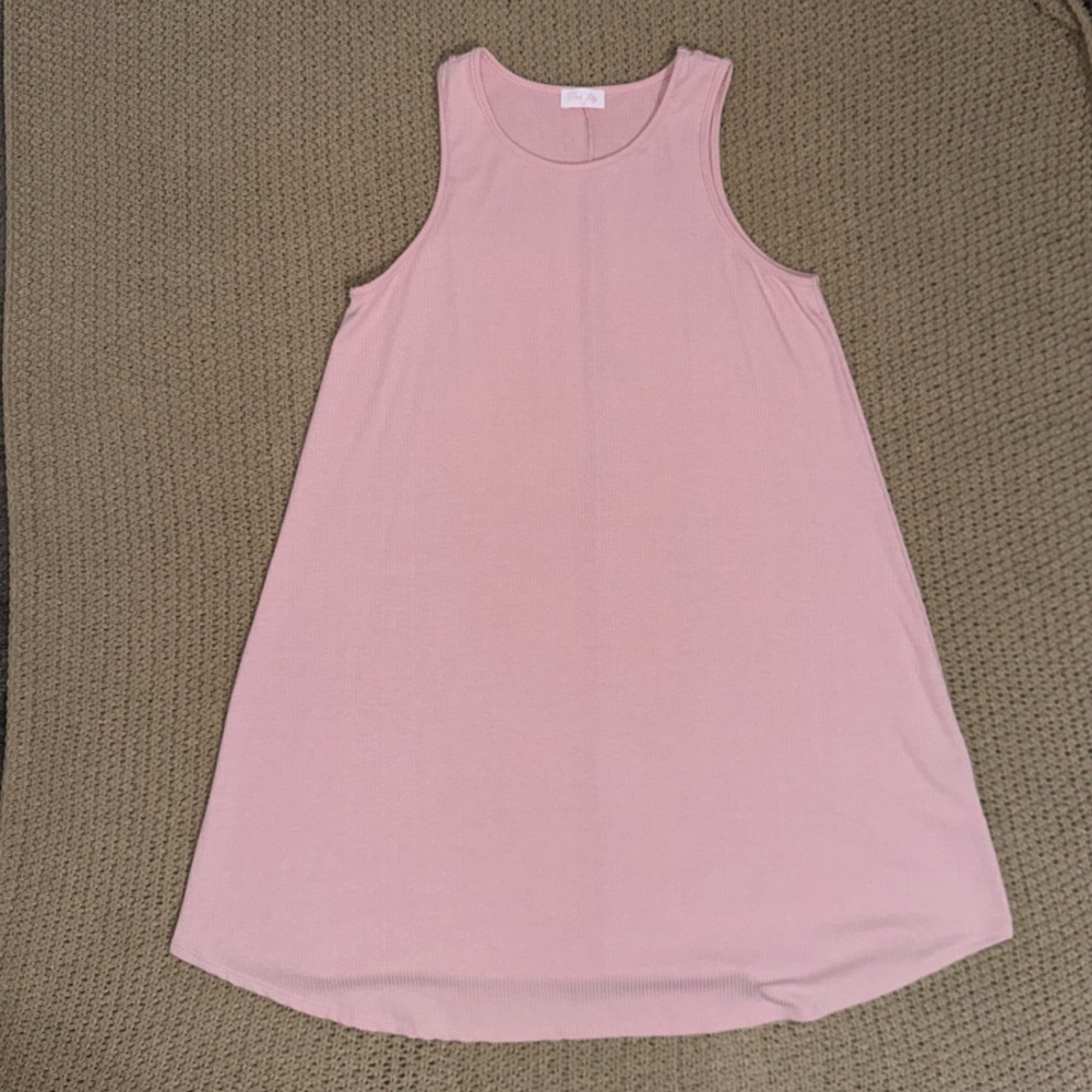Pink lily Sleeveless Dress